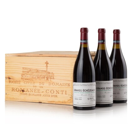 View 1 of Lot 6595: Grands Echézeaux 1992 Domaine de la Romanée-Conti (6 BT)