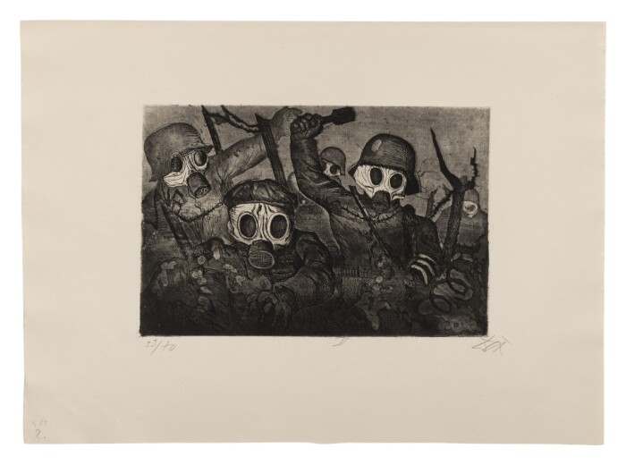 View 1 of Lot 18: Der Krieg (Karsch 70-119)