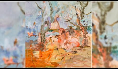 The Gestural Brushstrokes of Cecily Brown’s Pastoral Scene
