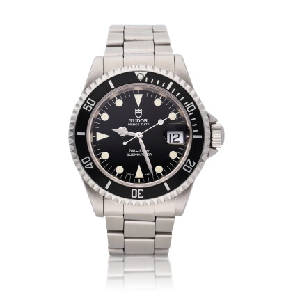 Catalog image of Reference 79190 Submariner | A stainless steel wristwatch with bracelet, Circa 1997