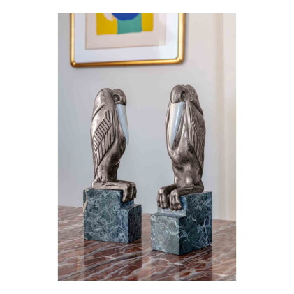 Catalog image of Pair of Chryselephantine Bookends