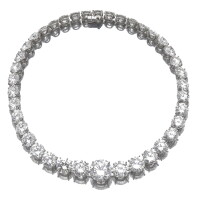 549. magnificent diamond necklace and a brooch, adler