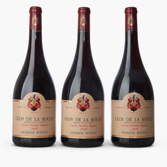 View 1 of Lot 200: Clos de la Roche, Cuvée Vieilles Vignes 2005 Domaine Ponsot (6 MAG)