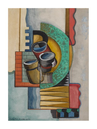 Catalog image of rolph scarlett | cubist still life