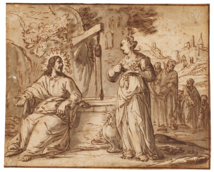 Catalog image of Christ and the woman of Samaria