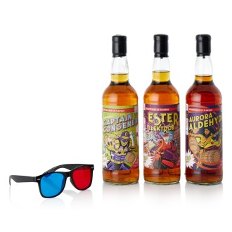 View 1 of Lot 6218: WhiskyShow 2021 3D Label Mixed Lot (3 BT70)