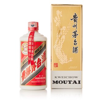 View 1 of Lot 5110: 2003年產"飛天牌"貴州茅台酒 Kweichow Flying Fairy Moutai 2003 (1 BT50)