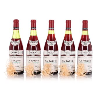 View 1 of Lot 5: La Tâche 1985 Domaine de la Romanée-Conti (5 BT)