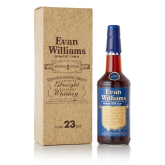 View 1 of Lot 6382: Evan Williams 23 Year Old 107 Proof 1968 (1 BT75)