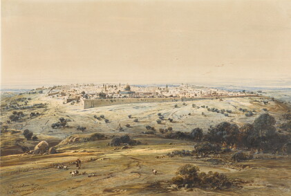 Catalog image of Jerusalem from the Mount of Olives