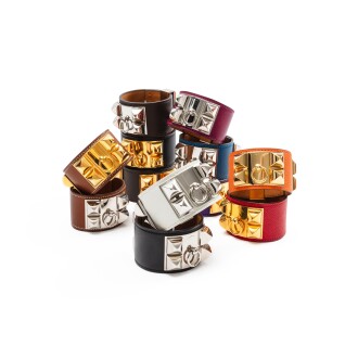 View 1 of Lot 420: Set of Twelve: Bracelet Collier de Chien