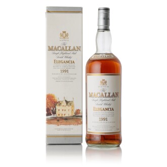 View 1 of Lot 6045: The Macallan 12 Year Old Elegancia 40.0 abv 1991 (1 LITR)