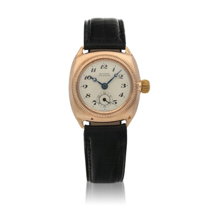 Catalog image of Oyster Pink gold wristwatch Circa 1934