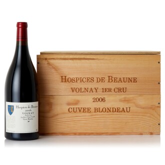 View 1 of Lot 9605: Volnay Premier Cru, Hospices de Beaune Cuvée Blondeau 2006 Faiveley (6 MAG)