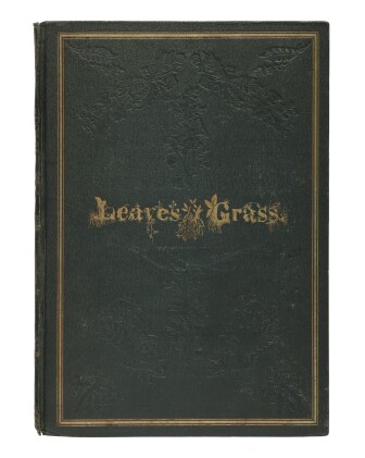  Leaves of Grass. Brooklyn: [For the author by Andrew and James Rome,] 1855