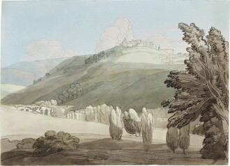 View 1 of Lot 13: Castel Madama, above the River Aniene, near Tivoli