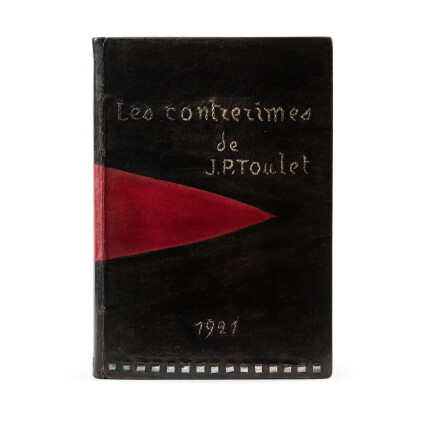 Catalog image of Les Contrerimes. Paris, 1921. Reliure de Louise-Denise Germain. Édition originale.