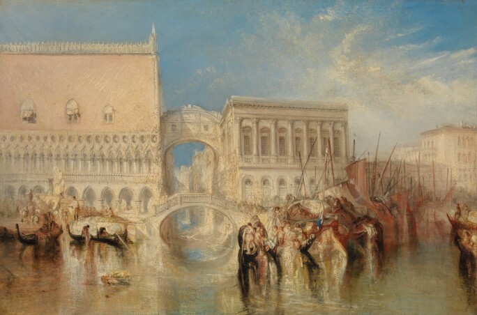 Joseph Mallord William Turner, Venice, the Bridge of Sighs