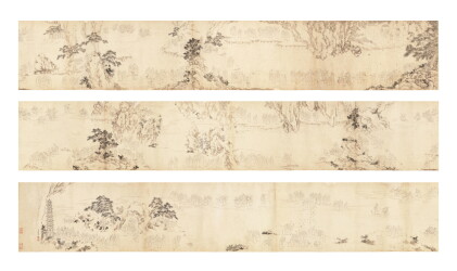 Catalog image of 丁雲鵬 白描羅漢｜Ding Yunpeng, Luohan
