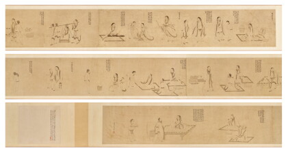 Catalog image of You Qiu Circa 1525 - 1580 尤求 | The tale of Tao Yuanming 白描陶淵明故事