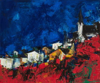 View 1 of Lot 28: Untitled (Houses)