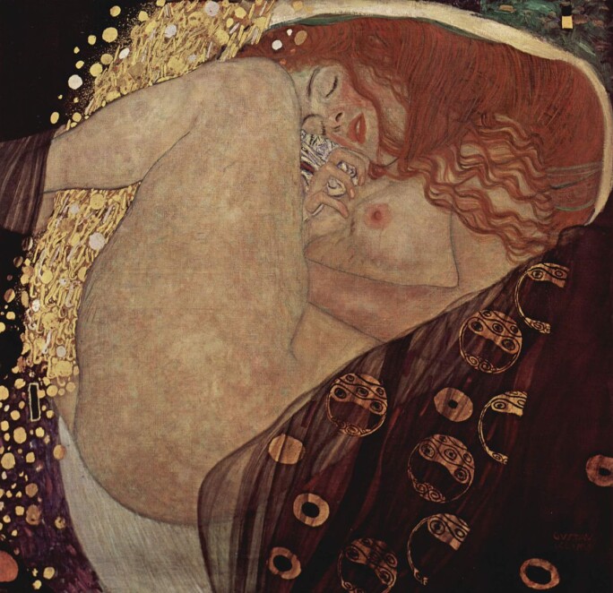 Gustav Klimt Danae