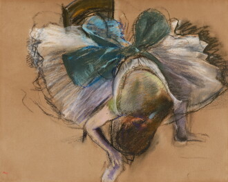 View 1 of Lot 20: Danseuse rajustant son chausson