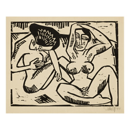 Catalog image of karl schmidt-rottluff | mussige hetaren (wietek 76)