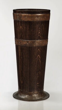 Catalog image of gustav stickley | umbrella stand model, no. 80