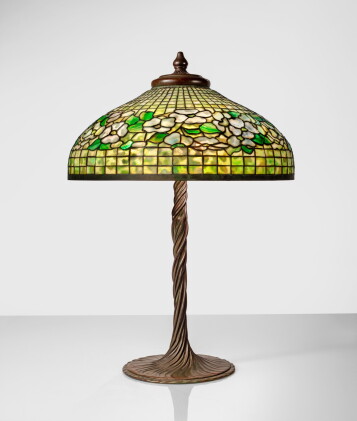 Catalog image of "Banded Dogwood" Table Lamp