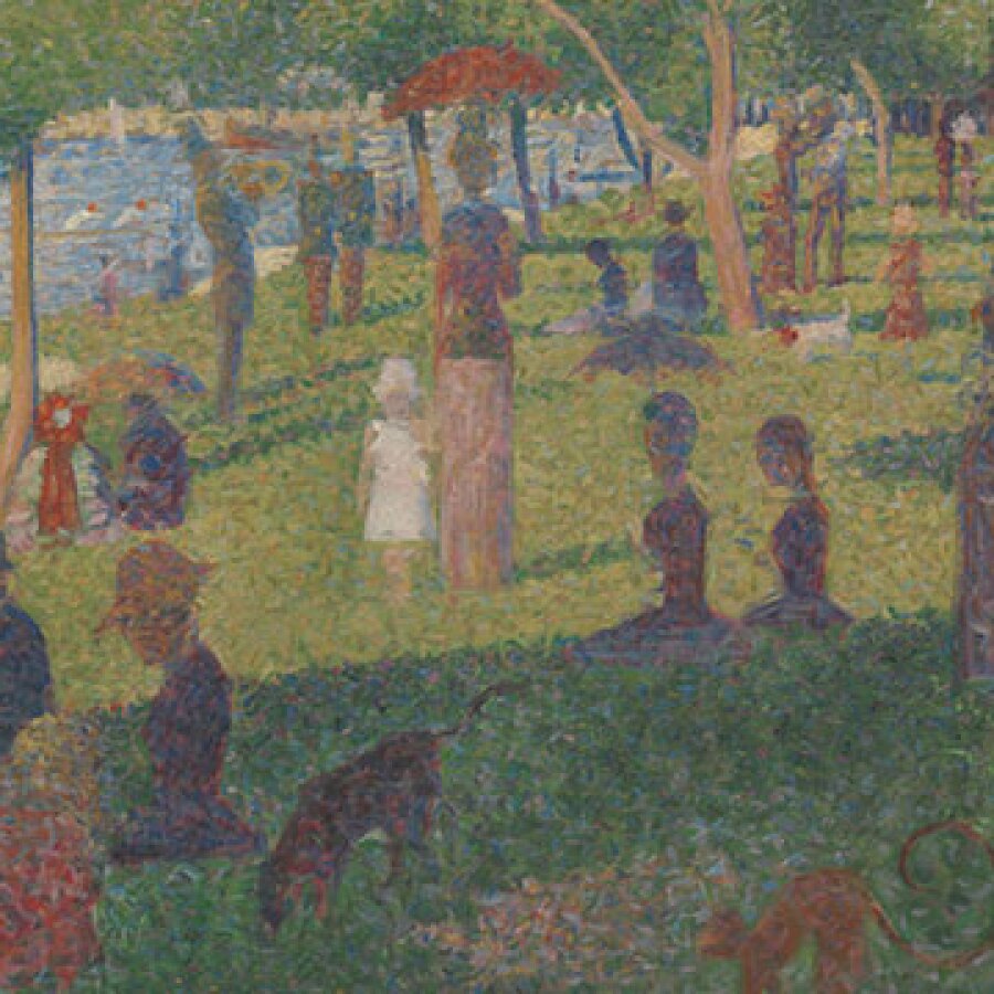 Pointillism Painting Park