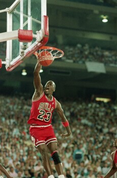 Sotheby's is auctioning Michael Jordan's Stefanel jersey