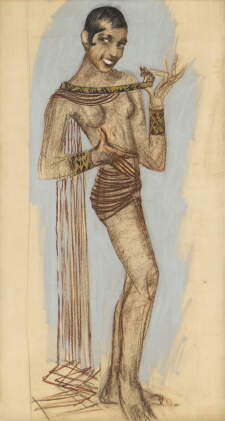 Catalog image of Study of Josephine Baker