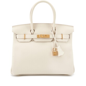 View 1 of Lot 165: Craie Togo Birkin 30 Gold Hardware, 2015