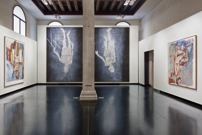 Baselitz-Academy; Gallerie Accademia Venezia