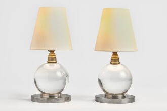 View 1 of Lot 308: Pair of Table Lamps