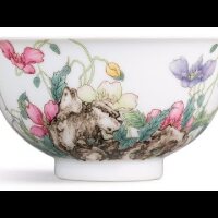 The Exquisite Qianlong Falangcai Porcelain ‘Poppy’ Bowl