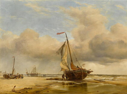 Catalog image of On the Beach at Scheveningen, Holland