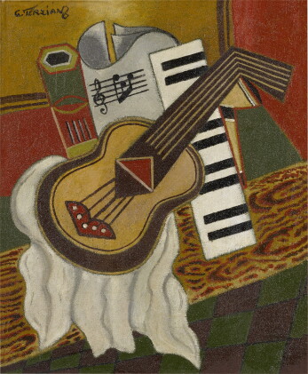 Catalog image of sold without reserve | georges terzian | la feuille à musique