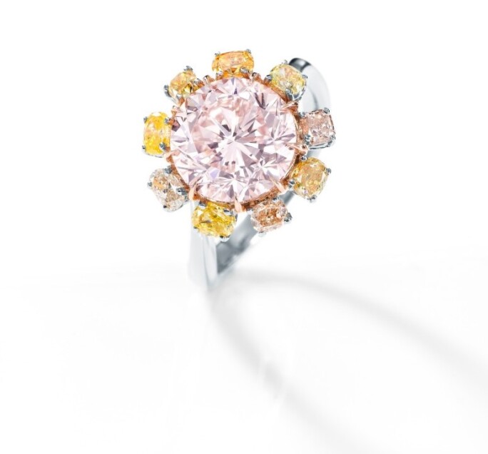 Rare Fancy Coloured Diamond High Jewellery