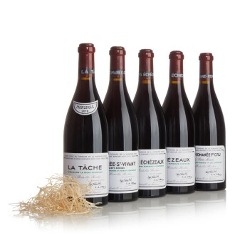 View 1 of Lot 455: Domaine de la Romanée-Conti 2018 Assortment Case (5 BT)
