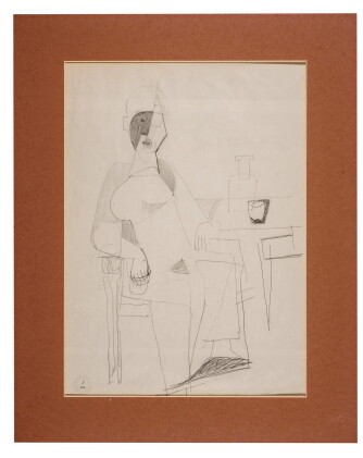 Catalog image of alois wachsmann | seated figure