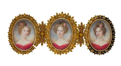 Catalog image of Portraits of Charlotte, Elizabeth and Ann Storer
