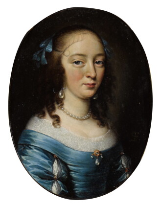 Catalog image of franciszek smiadecki | portrait of an elegant lady, half-length, in a blue dress