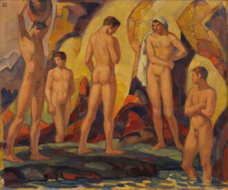 View 1 of Lot 36: Bathers