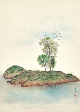 View 1 of Lot 845: An He 安和 | Trees on an Island 綠島長青