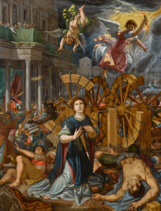 Catalog image of The Martyrdom of Saint Catherine of Alexandria