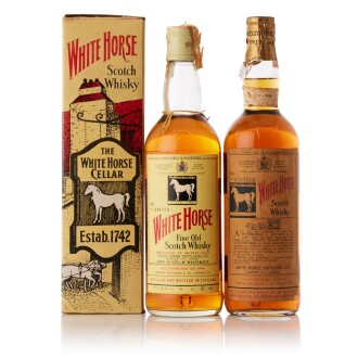 View 1 of Lot 6228: White Horse Blended Whisky Mixed Lot (2 BT76)
