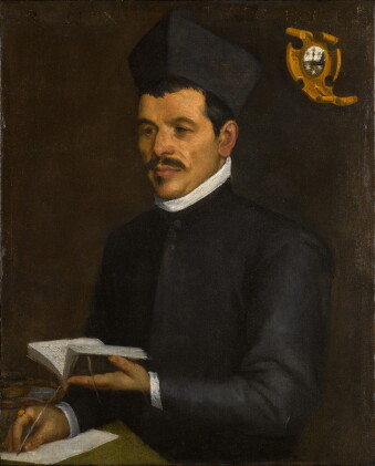 Catalog image of school of madrid, 17th century | portrait of a protonotary