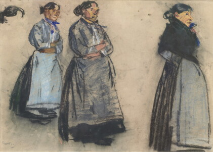 Catalog image of Drie koffiepiksters (Three coffee pickers)